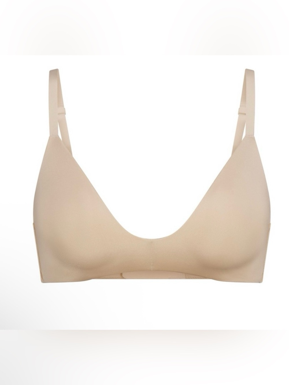 SKIMS Nude Wireless Seamless Scoop Bra